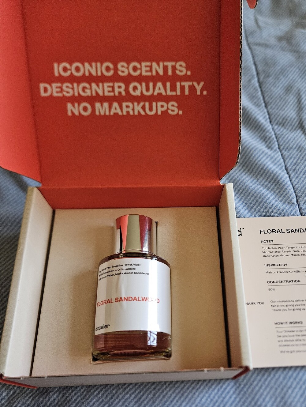 Dossier Floral Sandalwood